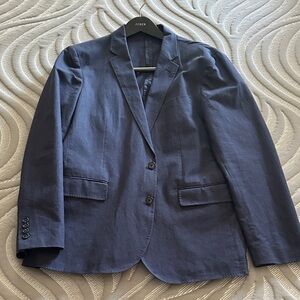 J. Crew Men's Ludlow Blue Sport Coat Unstructured Blazer